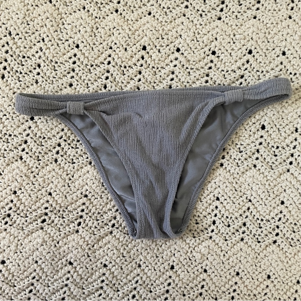 TWIIN Cheeky Bikini Bottoms Gray (Small)